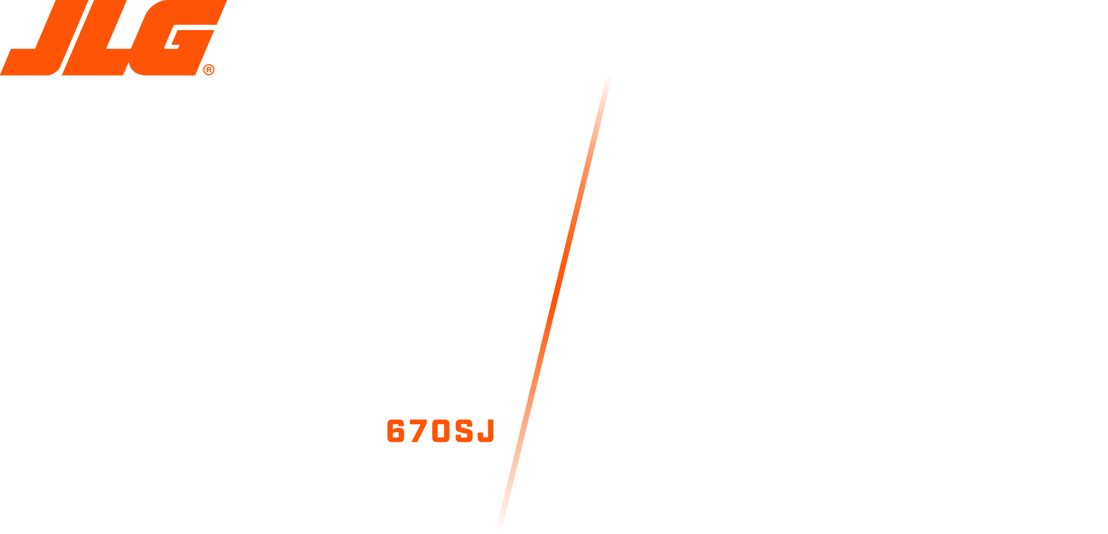 JLG - Selbstnivellierender Ausleger 670SJ