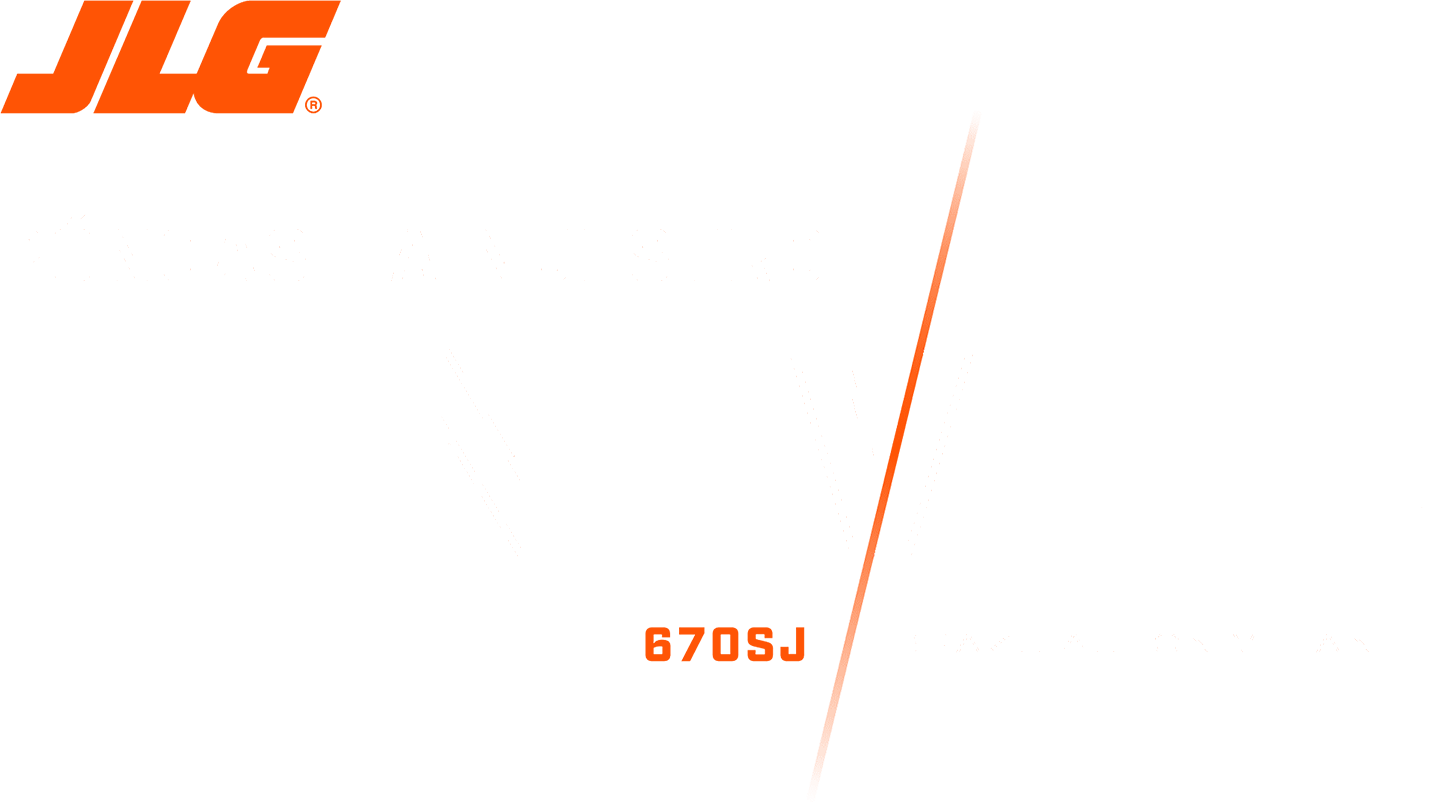 JLG - 670SJ Self-Leveling Boom ES